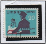 Stamps Japan -  Cartero