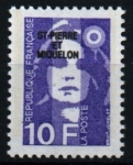Stamps America - San Pierre & Miquelon -  serie- Marianne del Bicentenï¿½rio