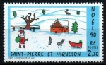 Sellos de America - San Pierre & Miquelon -  Navidad