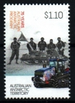 Stamps : Oceania : Australian_Antarctic_Territory :  serie- 75 aniv. proyecto antartico