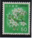 Stamps Japan -  Flor de cerezo