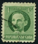 Sellos de America - Cuba -  Marti