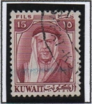 Sellos del Mundo : Asia : Kuwait : Sheikh Abdullah