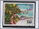 Sellos de Asia - Laos -  Flora, Aerides odoratum