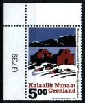 Stamps : Europe : Greenland :  Diseño de ahorro escolar de 1957