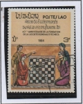 Stamps Laos -  Ajedrez, Ilustraciones Medievales y d' Renacimiento
