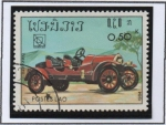 Sellos de Asia - Laos -  Deportes, Coches clásicos d' carreras