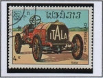 Stamps Laos -  Deportes, Coches clásicos d' carreras, Itala