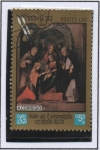 Stamps Laos -  Pinturas por Correggio, Virgen y niño