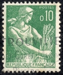 Stamps France -  Mujer del campo