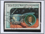 Stamps : Asia : Laos :  Exploración Espacial: Lunokhod 2 Newton