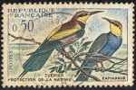 Stamps France -  pajaros