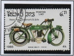 Stamps : Asia : Laos :  Rudge multi. 1914