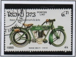 Sellos de Asia - Laos -  Rudge multi. 1914