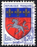 Stamps France -  Escudos de armas