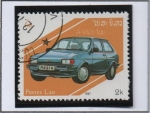  de Asia - Laos -  Automóviles, Ford Fiesta