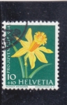 Stamps Switzerland -  FLOR- Pro Juventud