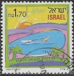Sellos del Mundo : Asia : Israel : Mar de Galilea