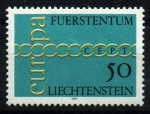 Stamps Liechtenstein -  EUROPA