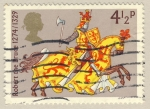 Stamps United Kingdom -  Medieval Warriors