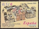 Stamps : Europe : Spain :  ESPAÑA 2003 3961 Sello Nuevo Exposición Nacional Filatelia Juvenil JUVENIA 