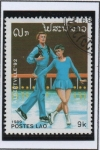 Stamps Laos -  Albertville