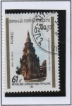 Sellos de Asia - Laos -  Monumentos, Savannakhet