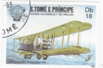 Sellos de Africa - Santo Tom� y Principe -  II Centenario 1º vuelo tripulado 