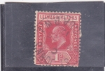 Stamps : Oceania : Leeward :  rey George V