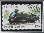 Stamps Laos -  Espamer'91 Buenos Aires, Mallard4-6-4