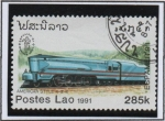 Stamps Laos -  Espamer'91 Buenos Aires, Estilo Americano 4-8-4
