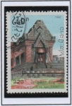 Stamps Laos -  Restauracion d' Wat Phou