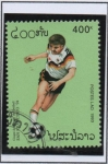 Stamps Laos -  Campeonato mundial d' Futbol Estados Unidos