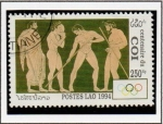 Stamps Laos -  Cent .D' Comité Olímpico Intel.: Olimpiadas Antiguas