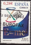 Stamps Spain -  ESPAÑA 2005 4163 Sello Año Mundial de la Fisica Miguel Plaza Usado