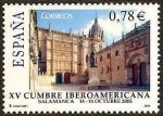 Stamps Spain -  ESPAÑA 2005 4188 Sello Nuevo XV Cumbre Iberoamericana Salamanca