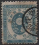 Stamps Japan -  Cesta Imperial, Estrella y ramas d' kiri