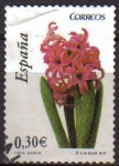 Stamps Spain -  ESPAÑA 2007 4303 Sello Flora y Fauna Flores Jacinto usado