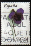 Stamps : Europe : Spain :  ESPAÑA 2007 4306 Sello Flora y Fauna Flores Violeta