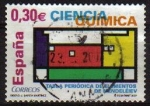 Stamps : Europe : Spain :  ESPAÑA 2007 4310 Sello Ciencia Quimica Tabla Periodica de Elementos de Mendeleiev