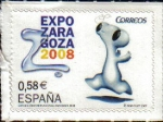 Stamps Spain -  ESPAÑA 2007 4344 Sello Nuevo Expo de Zaragoza 2008