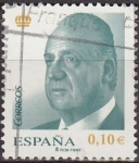 Stamps Spain -  ESPAÑA 2008 4364 Sello Serie Básica Rey Juan Carlos I usado