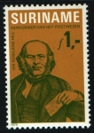 Stamps Suriname -  Centenario de su muerte