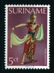 Sellos de America - Surinam -  serie- Danzas