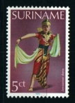 Stamps Suriname -  serie- Danzas