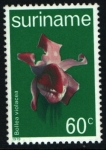Sellos de America - Surinam -  serie- Orquídeas