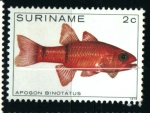 Stamps Suriname -  serie- Peces