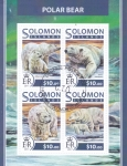 Stamps Oceania - Solomon Islands -  OSOS POLARES