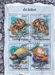 Stamps Central African Republic -  TORTUGAS