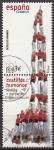 Stamps Spain -  ESPAÑA 2008 4434 Sello Juegos, Deportes Tradicionales Castillos Humanos